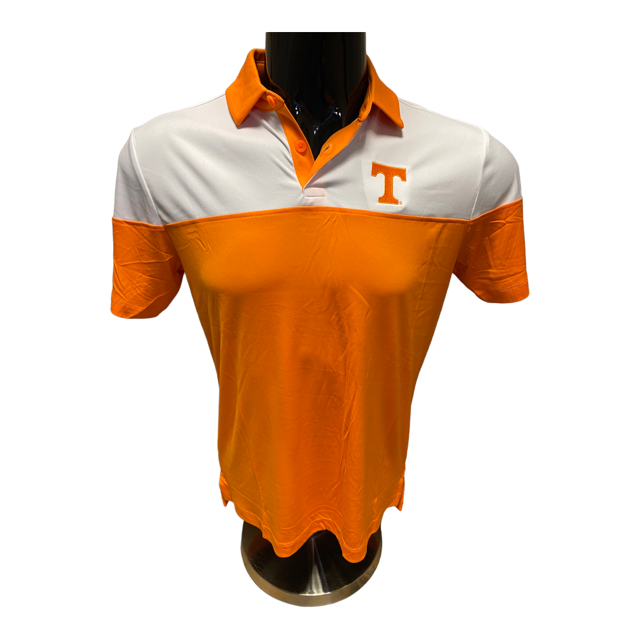 Tennessee Columbia Orange/ White Polo