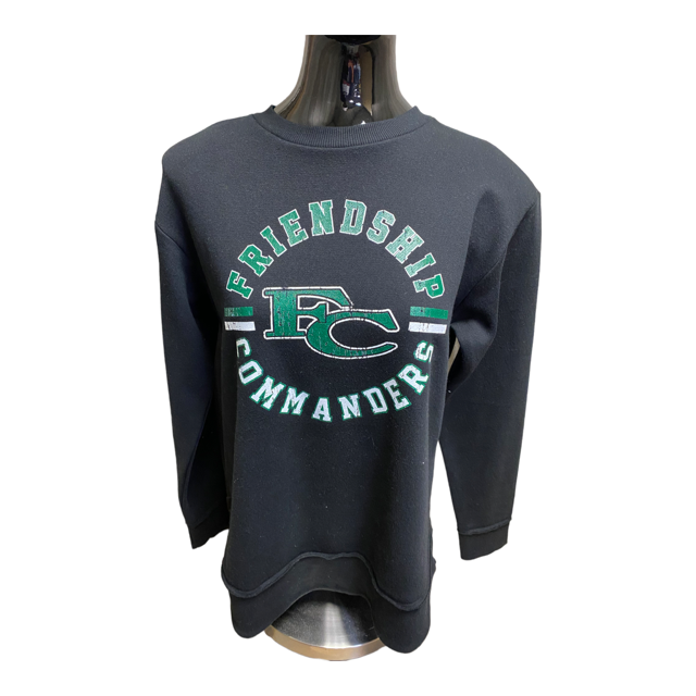 Friendship LAT Womens Circle Design Crew Neck