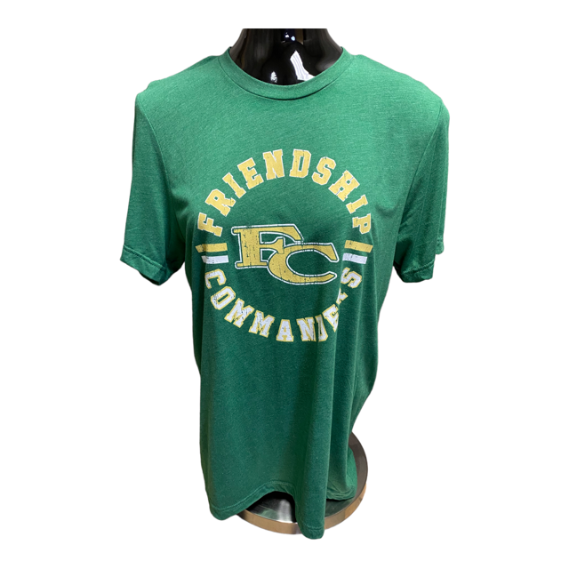 Friendship Bella Canvas Tri Blend Circle Design Tee