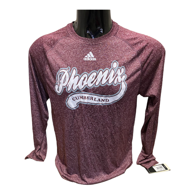 Cumberland Adidas L/S Phoenix Script Dri Fit Tee