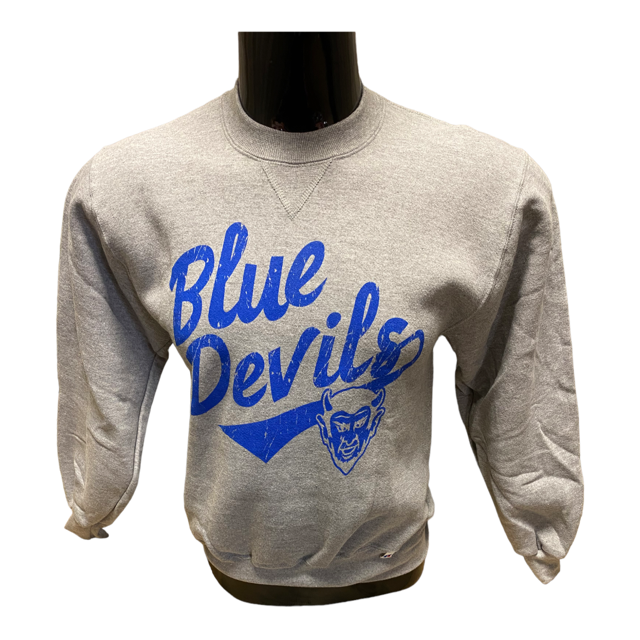 Lebanon Slant Blue Devils Crew Sweatshirt