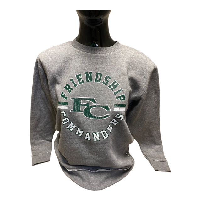 Friendship LAT Womens Circle Design Crew Neck