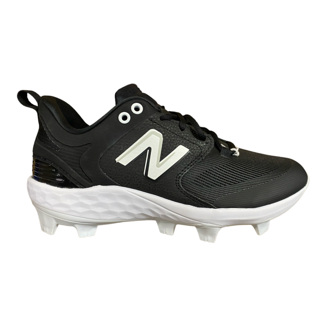 New balance white molded sales cleats