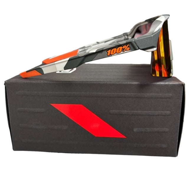 100% S3 Soft Tact Gray Camo Sunglasses