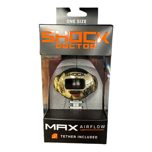 Shock Dr "Gold Shiny" Airflow Mouthpiece