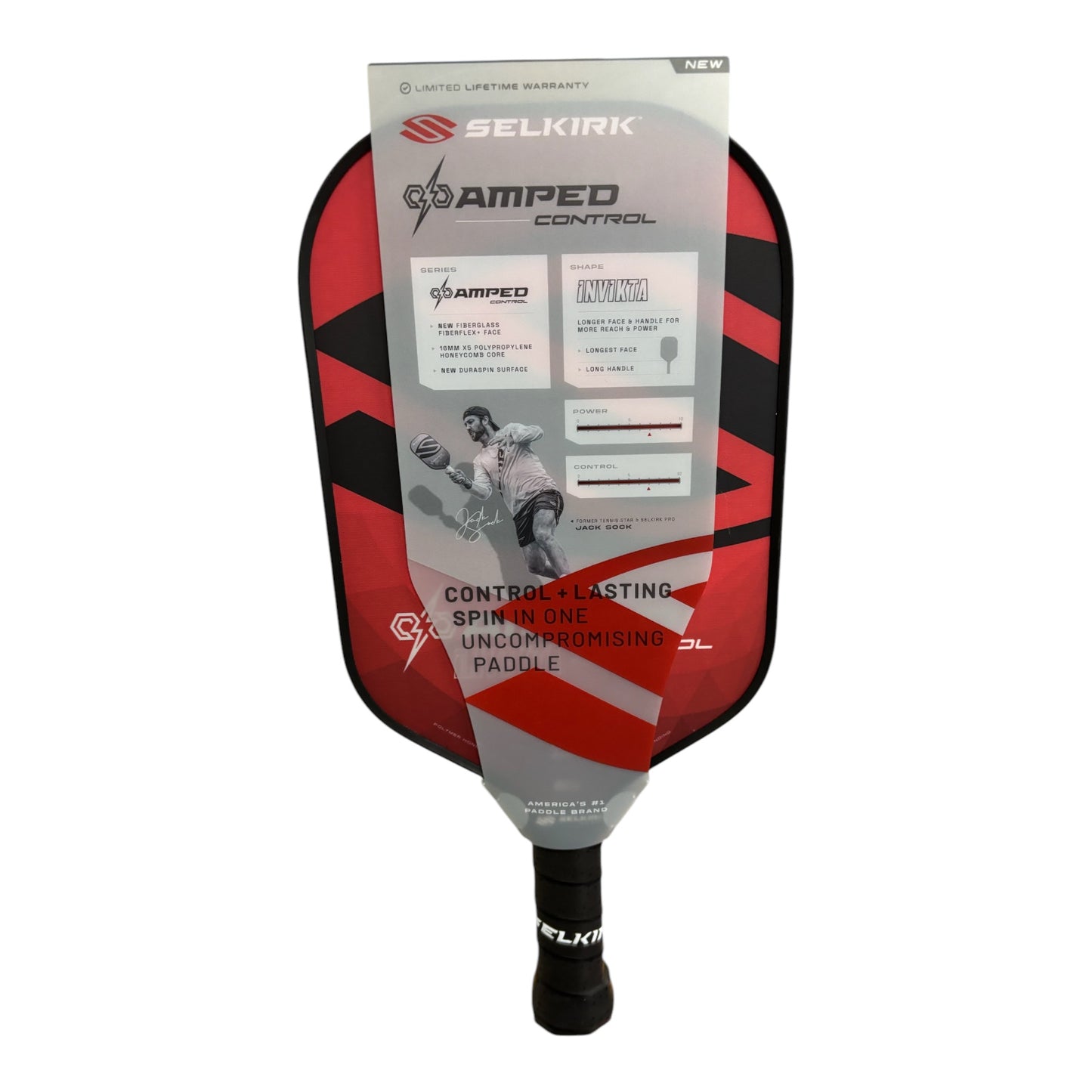 Selkirk Amped Control Invikta Lightweight Pickleball Paddle