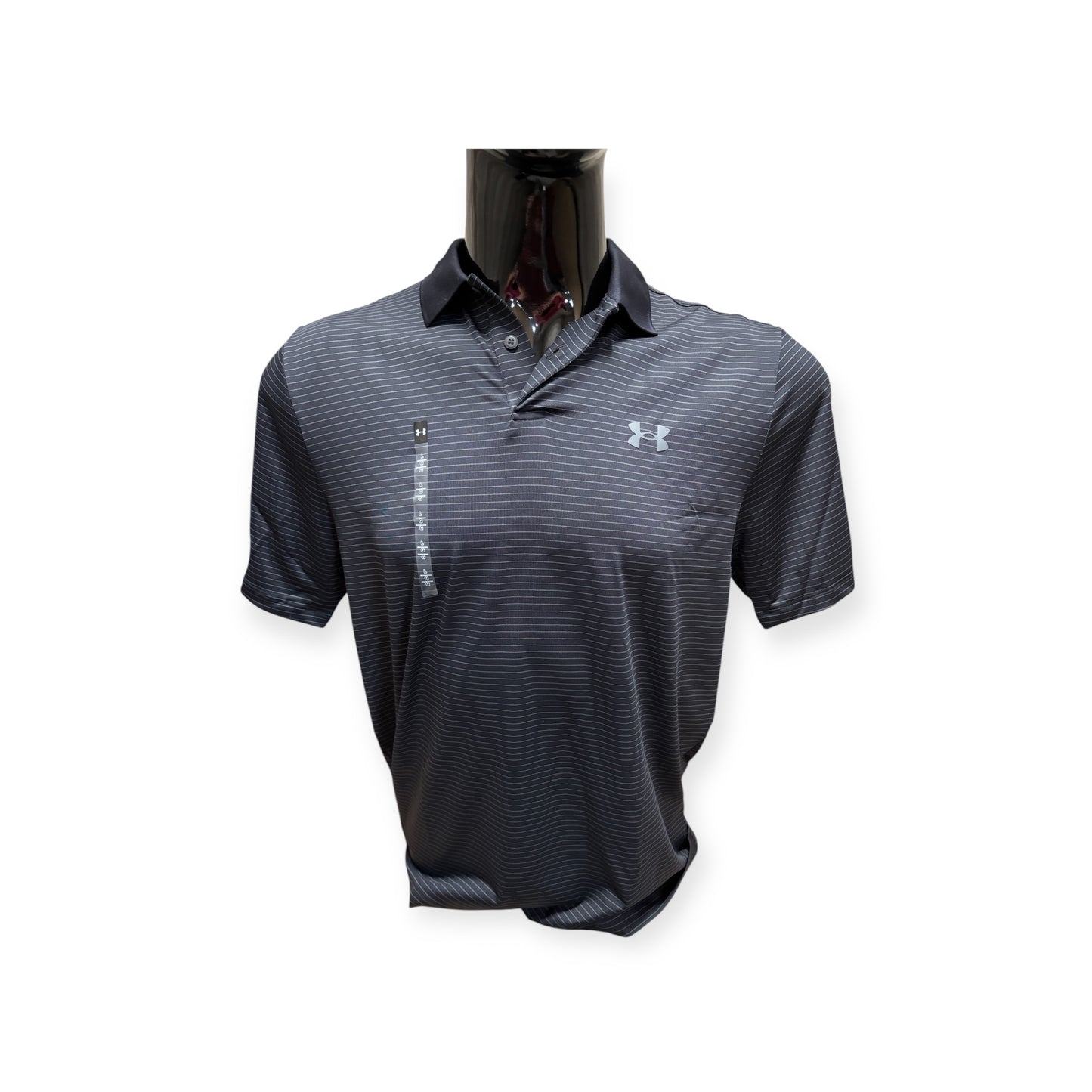 UnderArmour Match Play Striped Polo