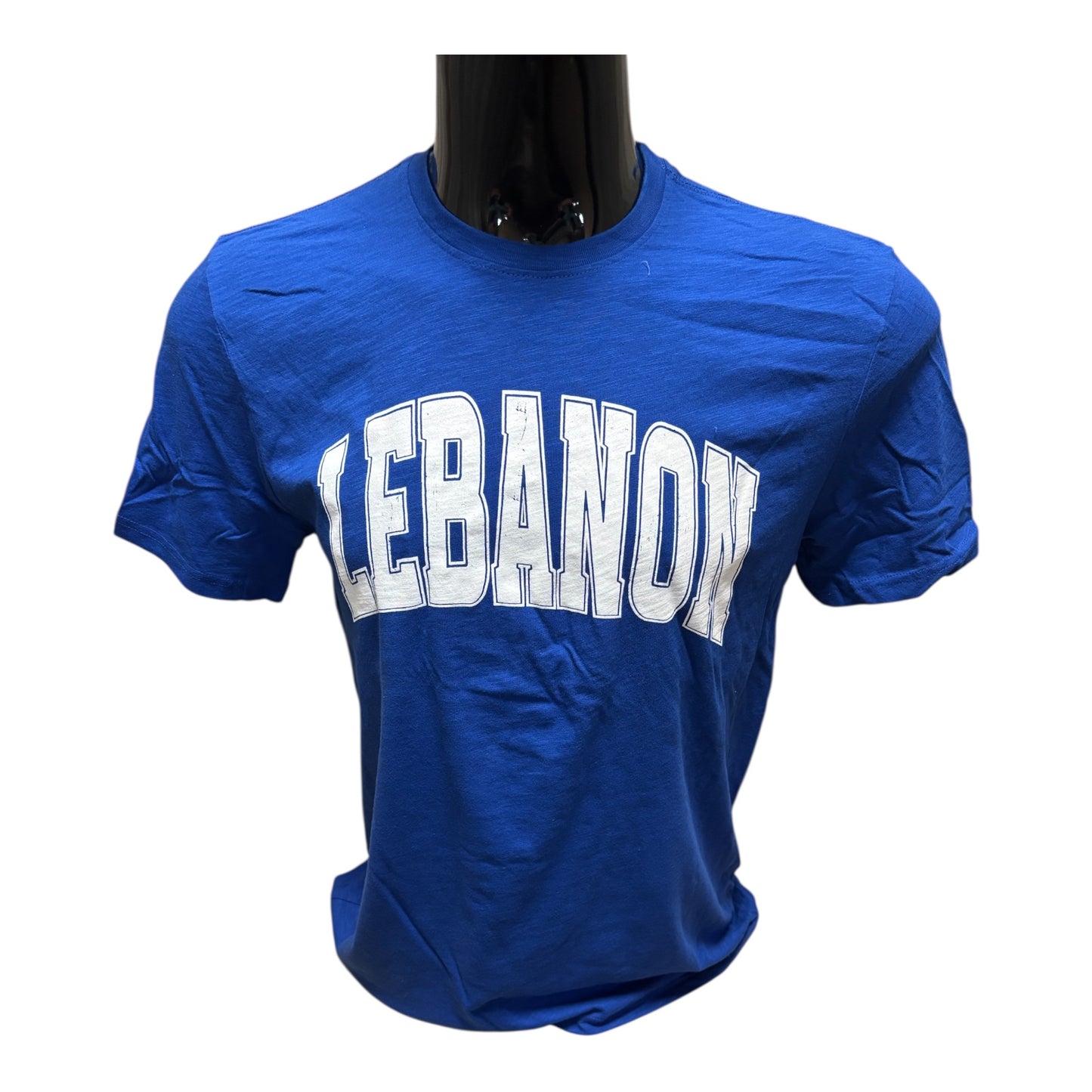 Lebanon Distressed Arch District Slub Tee