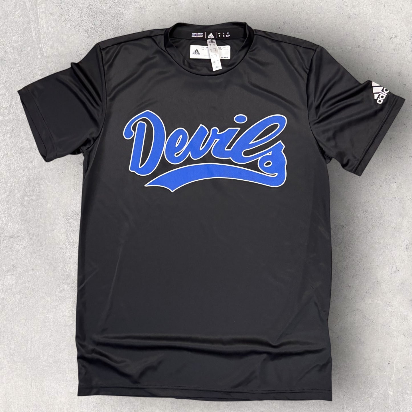Lebanon Adidas Script Devils Tee