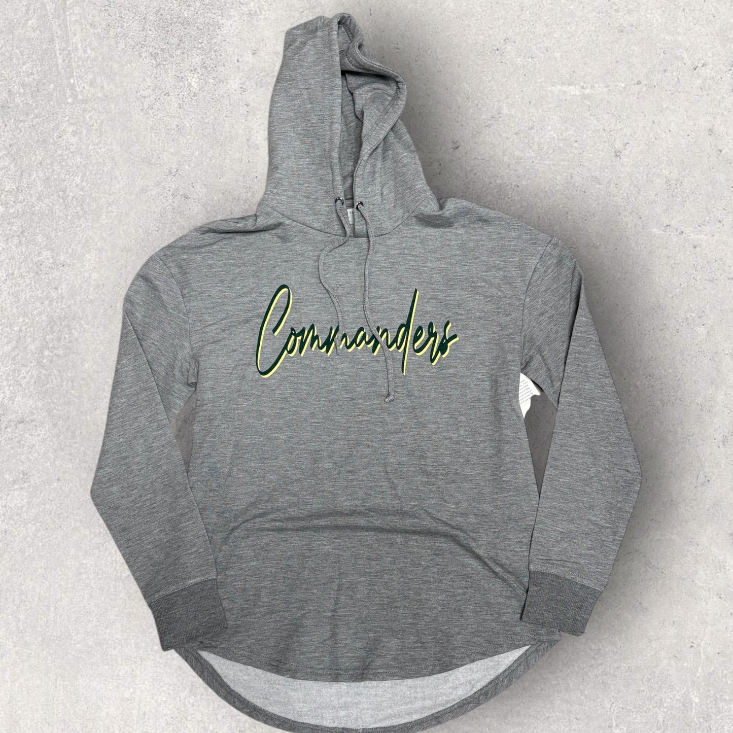 Friendship Two Color Script Dream Fleece Hood