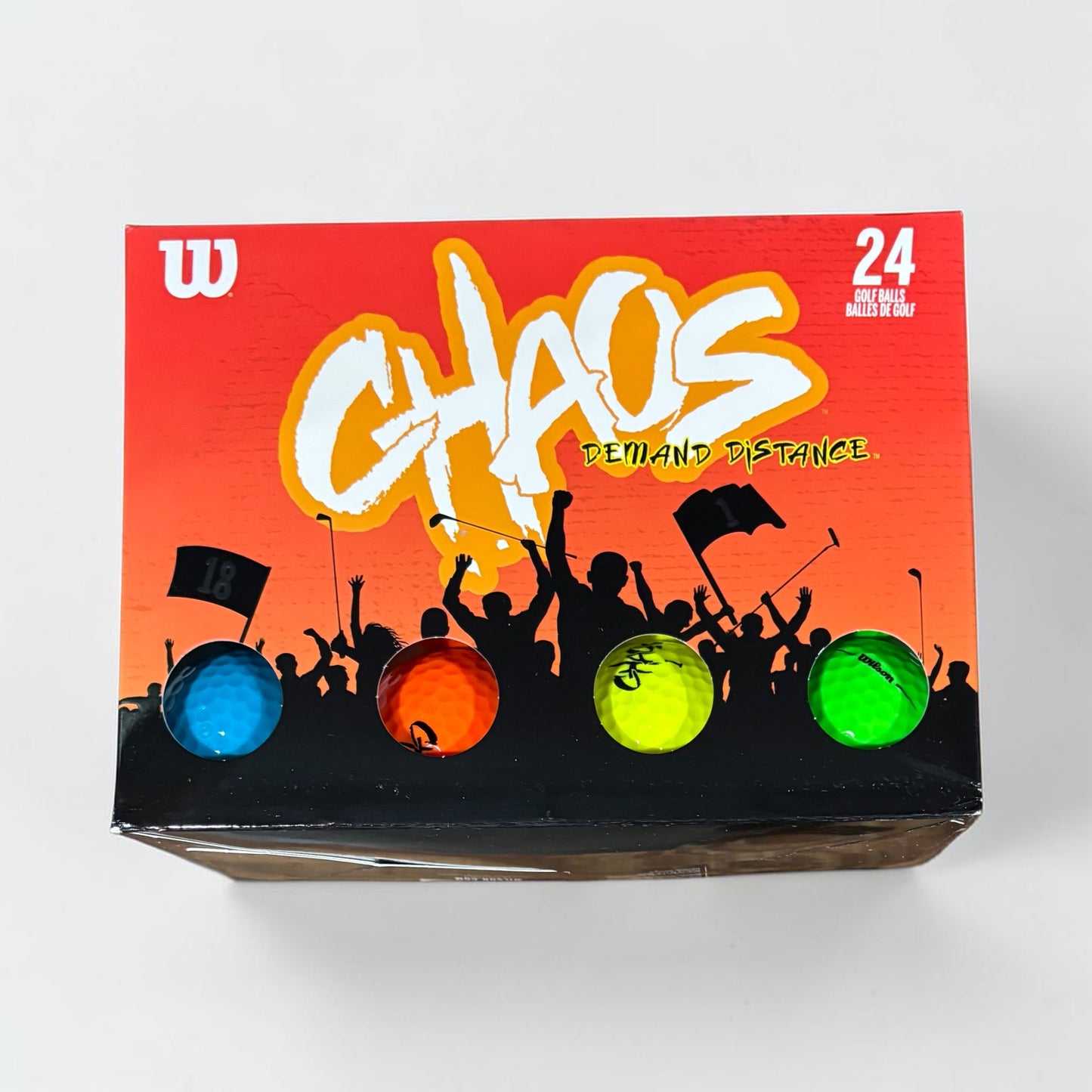 Wilson Chaos Multi Colored Golf Balls