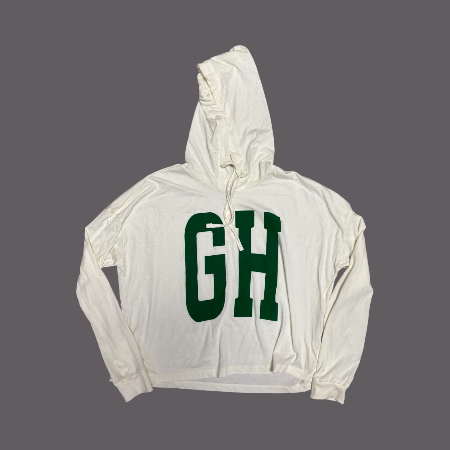 Green Hill GH Cropped LS Hooded Tee