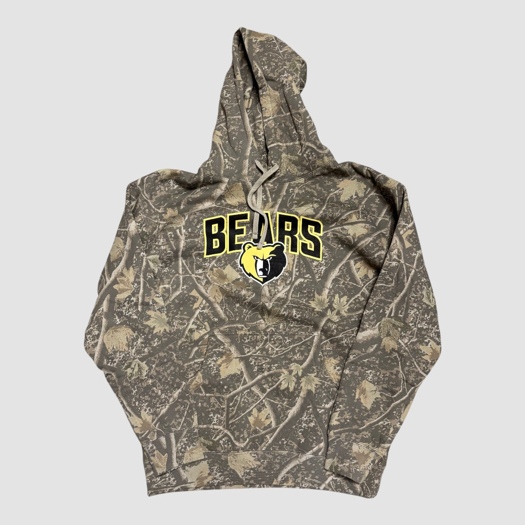 Mt. Juliet Arched Bears Camo Hoods