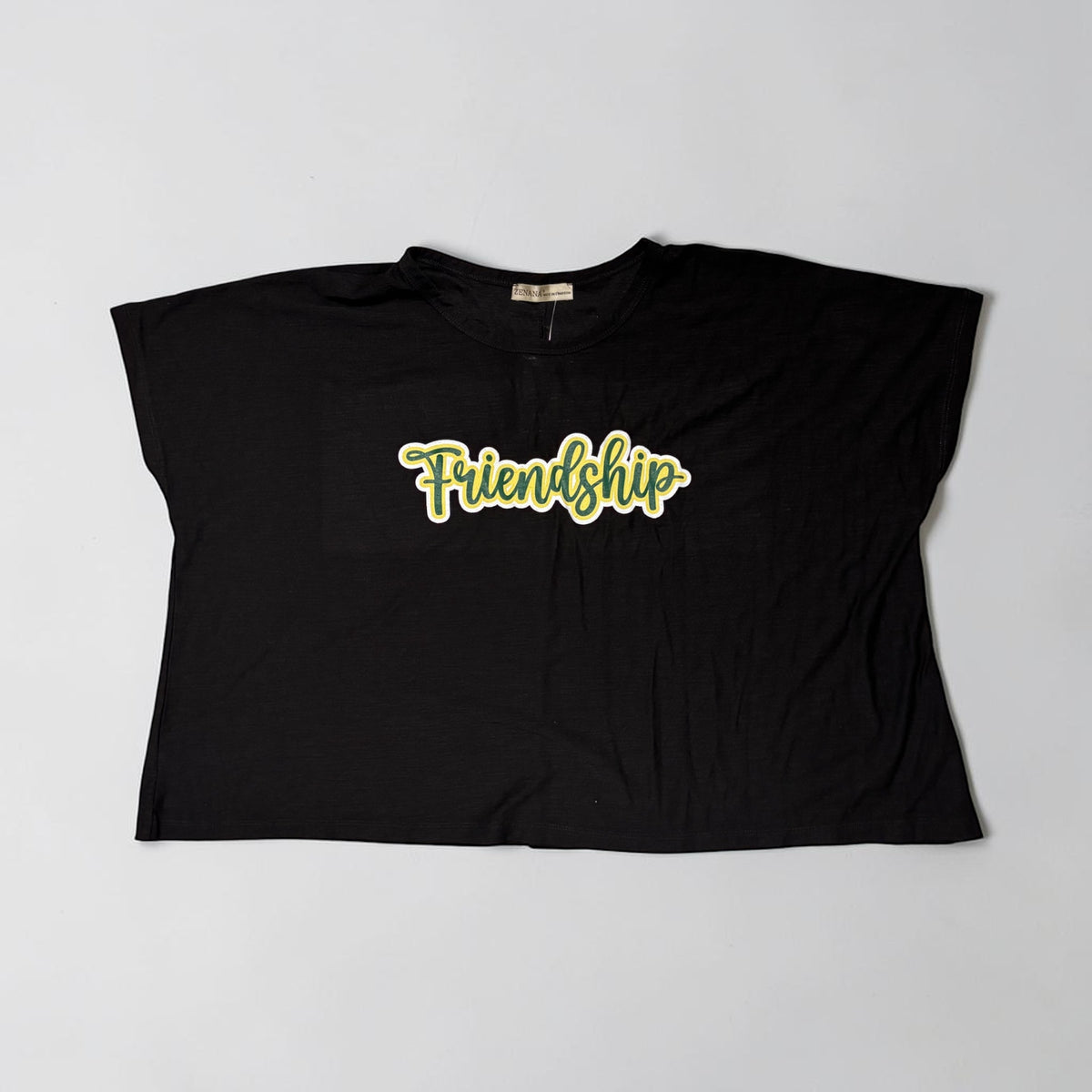 Friendship Zenana Boxy Tee