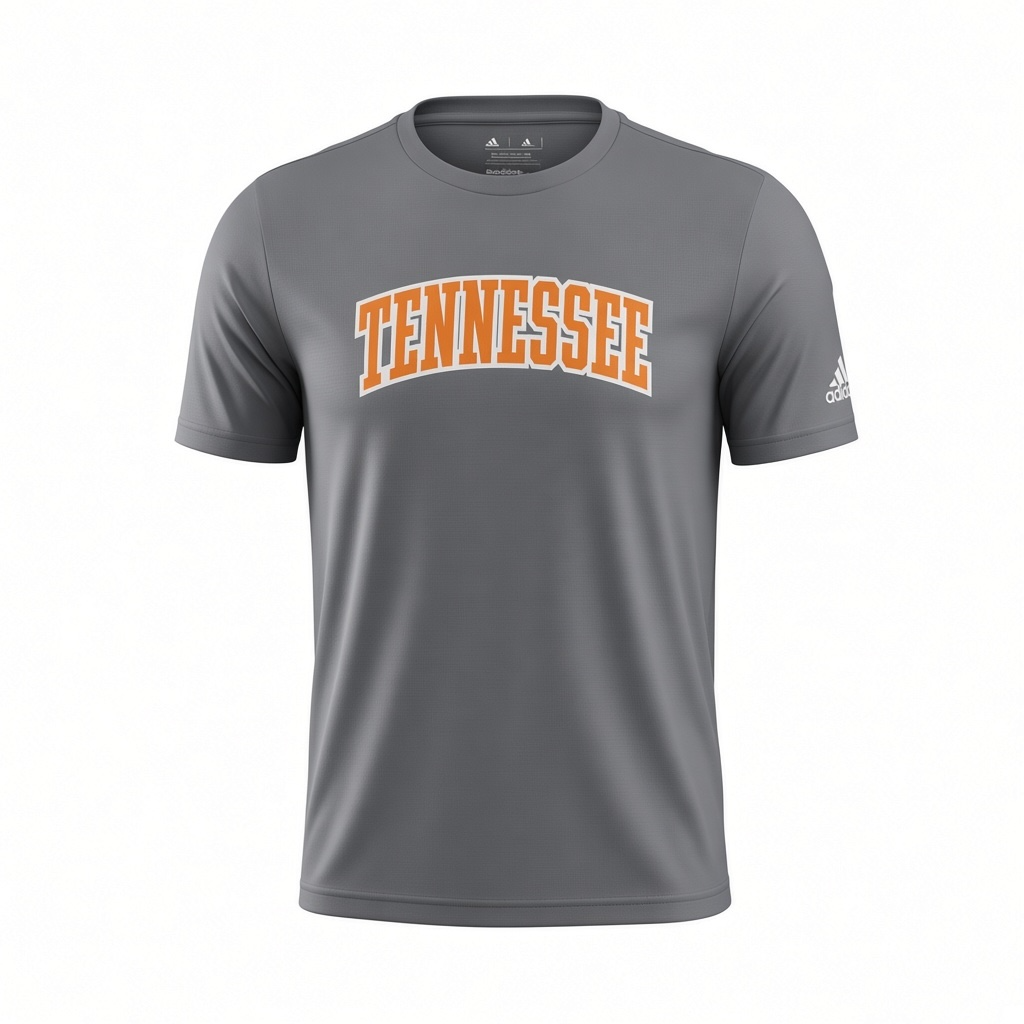 Tennessee Smokey Gray Adidas Performance Tee
