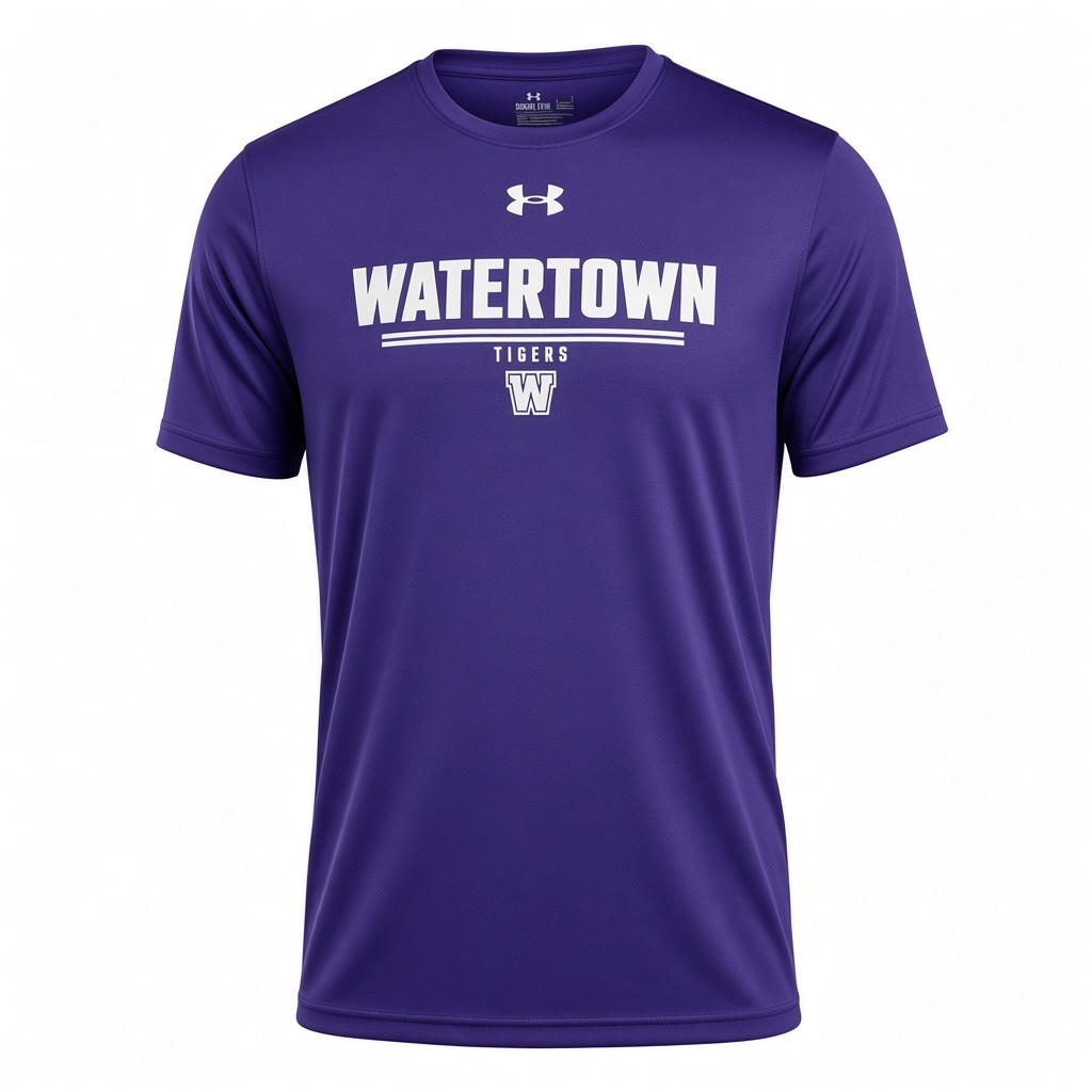 Watertown UnderArmour 2 Line Performance Tee