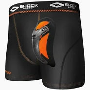 Shock Doctor Ultra Boxer Compression Shorts with Carbon Flex Cup