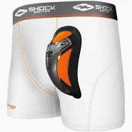 Shock Doctor Ultra Boxer Compression Shorts with Carbon Flex Cup