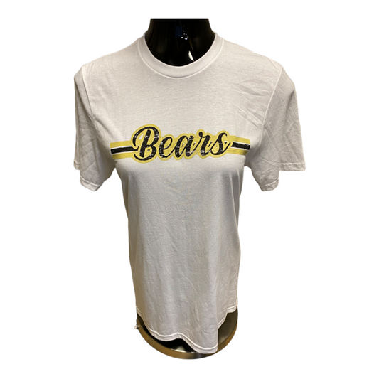 Mt. Juliet Three Stripe Bears Port & Company Tri Tee