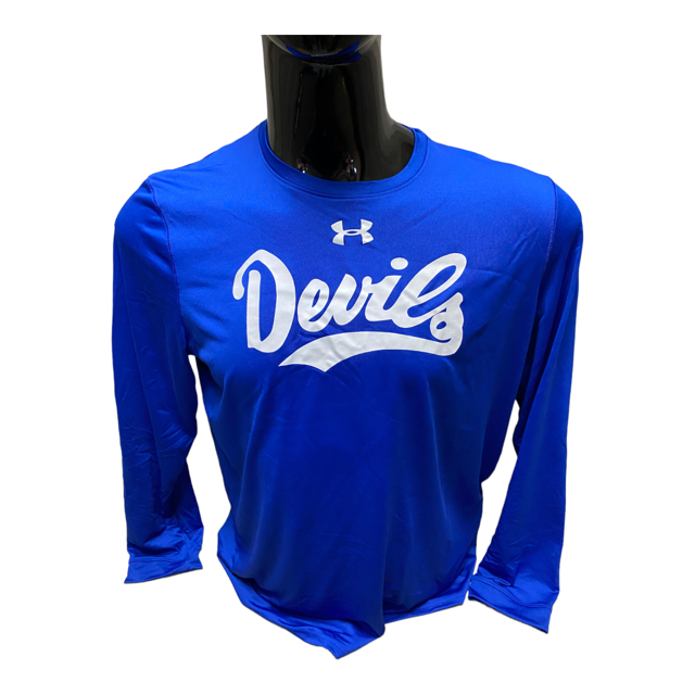 Lebanon UnderArmour L/S Script Devils Performance Tee