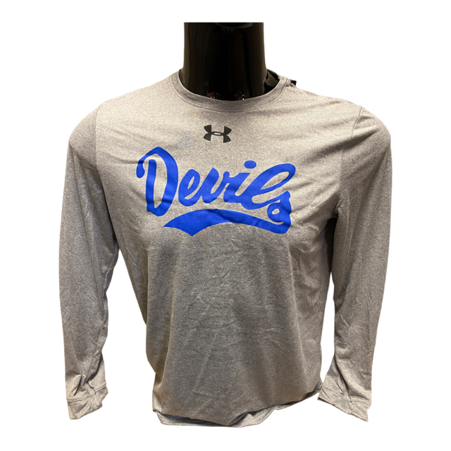 Lebanon UnderArmour L/S Script Devils Performance Tee