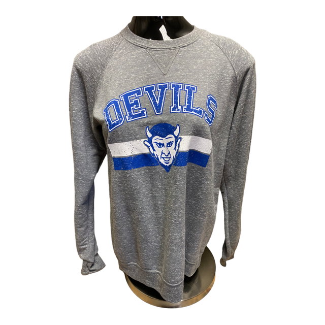 Lebanon Jerzees Brand Devils Stripe Terry Cloth Crew