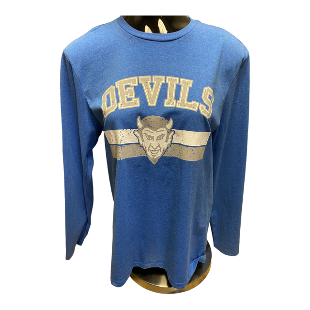 Lebanon District Re Tee L/S Devils Stripe Design Tee