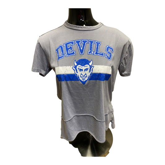 Lebanon Royce Brand Devils Stripe Womens Tee