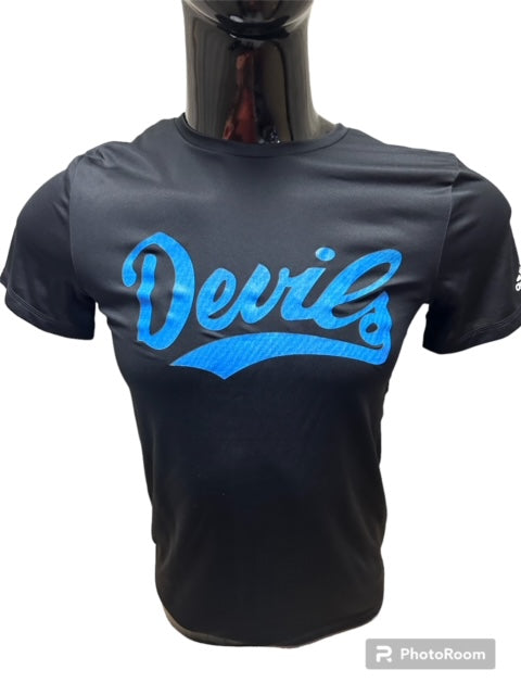 Lebanon Adidas Youth Script Devils Tee