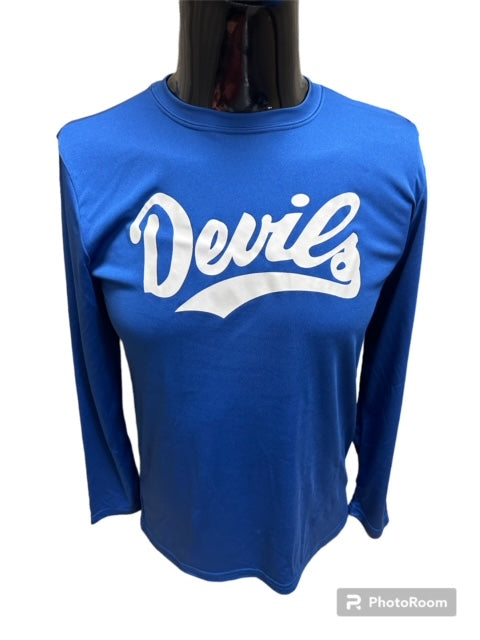 Lebanon Kids LS Devils Dri-fit Tee