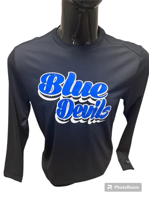 Lebanon New Era LS Blue Devils Tee