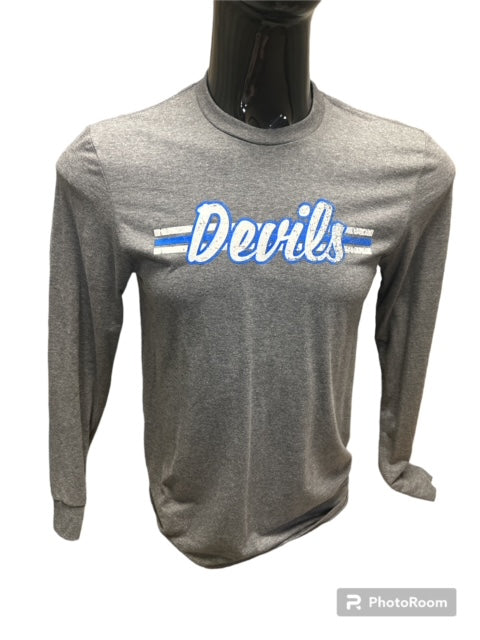 Lebanon District 3 Stripe Devils LS Tee