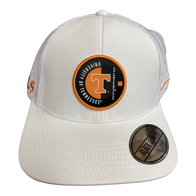 Live Lucky Tennessee White Trucker Snap Back Hat