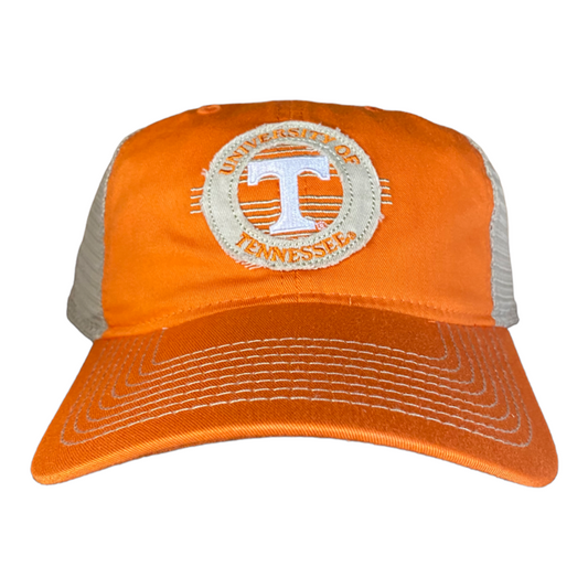 The Game Tennessee Circle Trucker Cloth Patch Cap