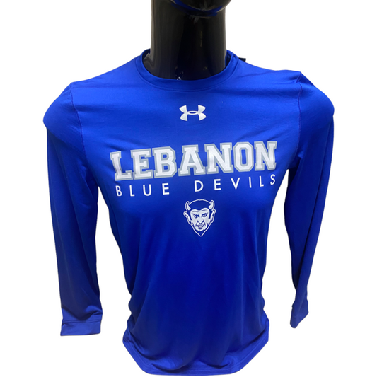 Lebanon UnderArmour LS Tee Blue Devils