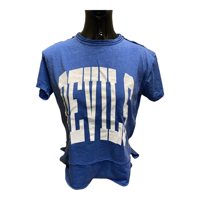 Lebanon Devils Tall Letters Royce Sunshine Tee