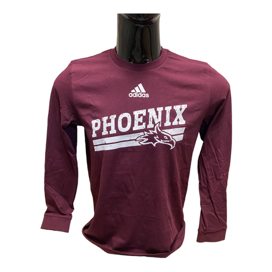 Cumberland 2 Line Phoenix LS Adidas Tee