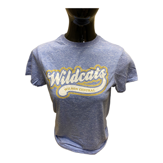 Wilson Central Wildcats Script Delta Tee