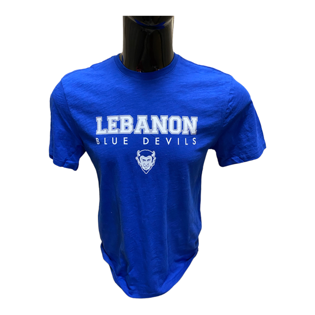 Lebanon Blue Devils Slub Tee