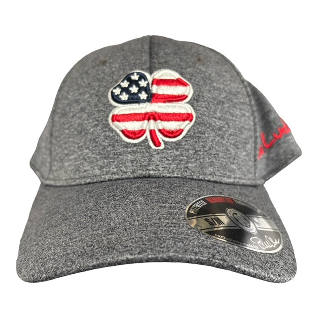 Live Lucky Performance Red/ White/ Blue Clover Hat