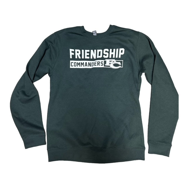 Friendship 2 Line Box Kids Crewneck Sweatshirt