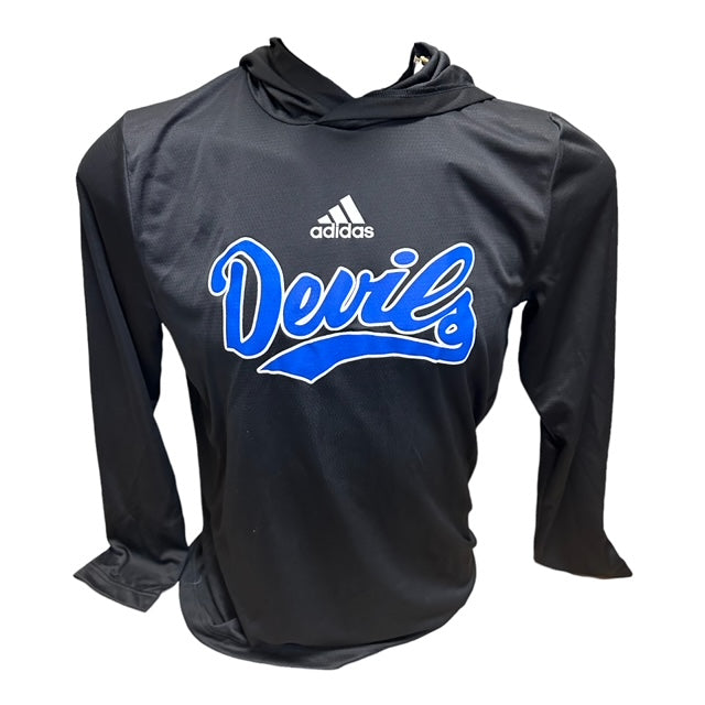 Lebanon 2-Color Script Devils Adidas Hoodie Tee