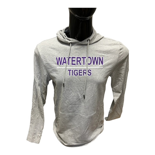 Watertown_Tigers LS Hooded Tee