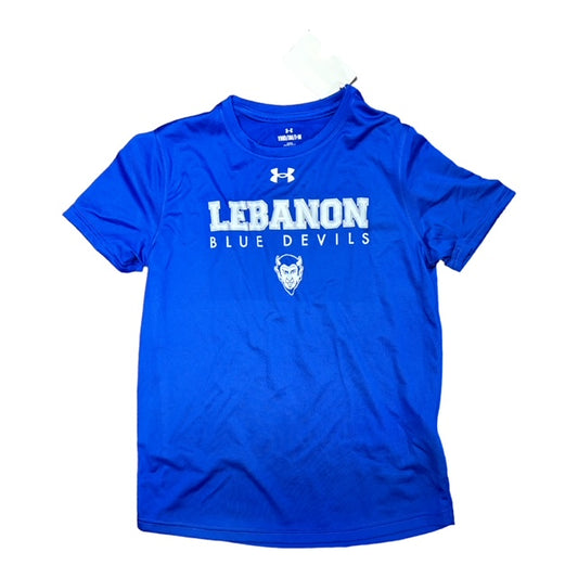 Lebanon Blue Devils Kids UnderArmour Tee