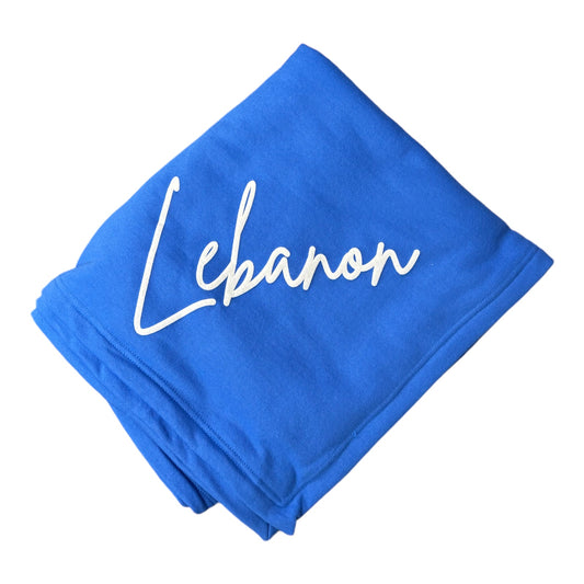 Lebanon Puff Print Blankets