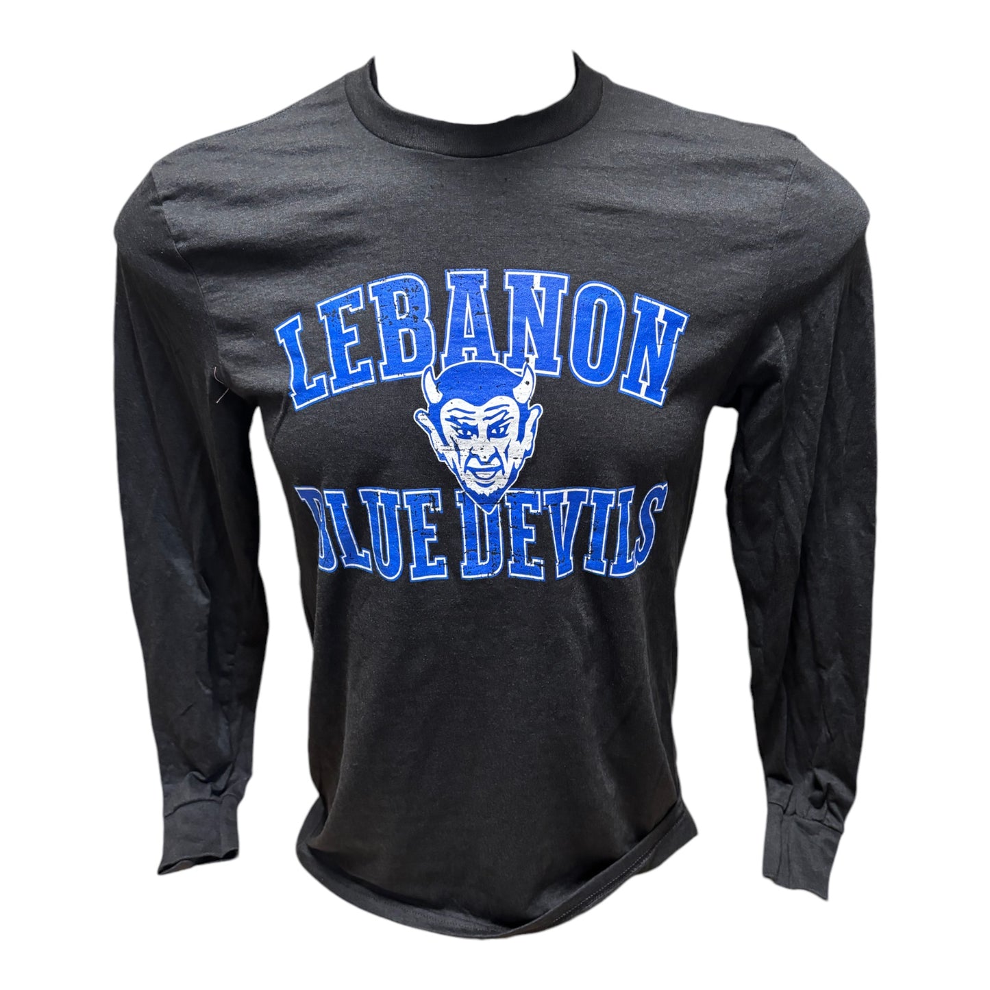 Lebanon District Distressed Logo Long sleeve Tee