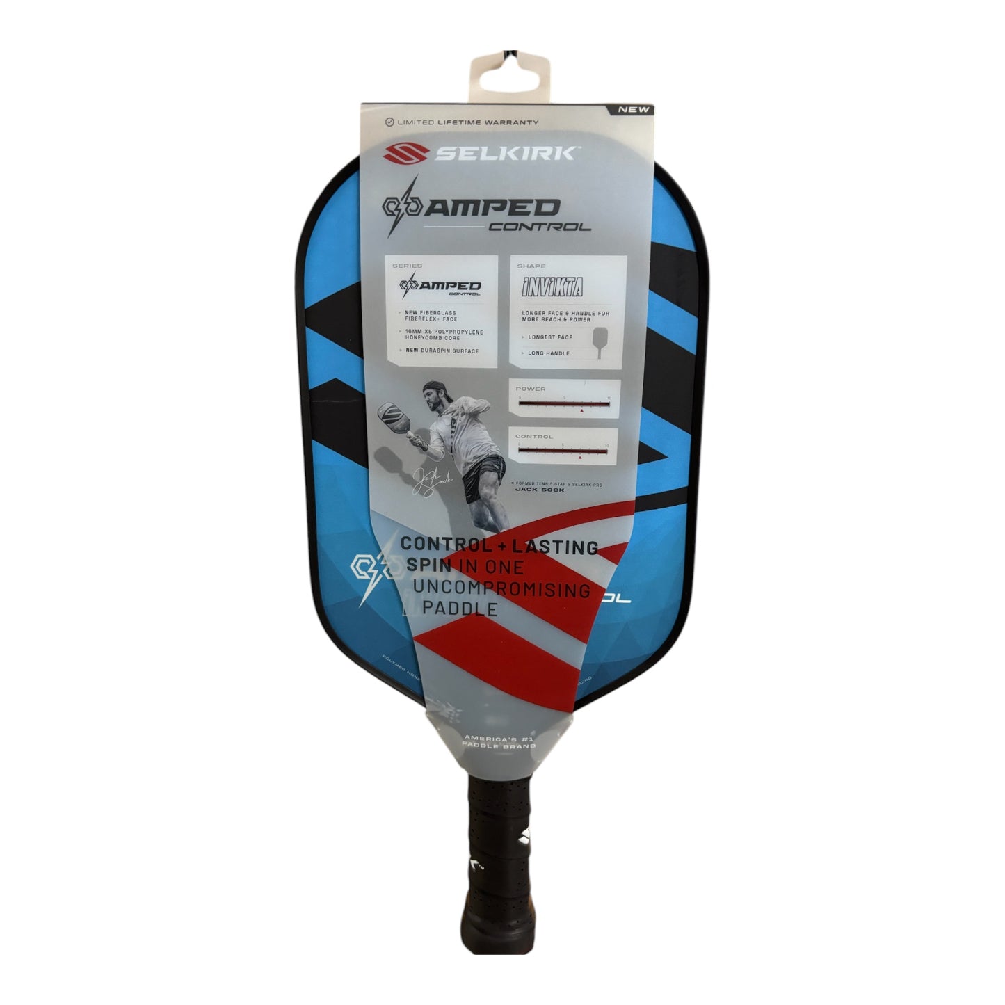 Selkirk Amped Control Invikta Lightweight Pickleball Paddle