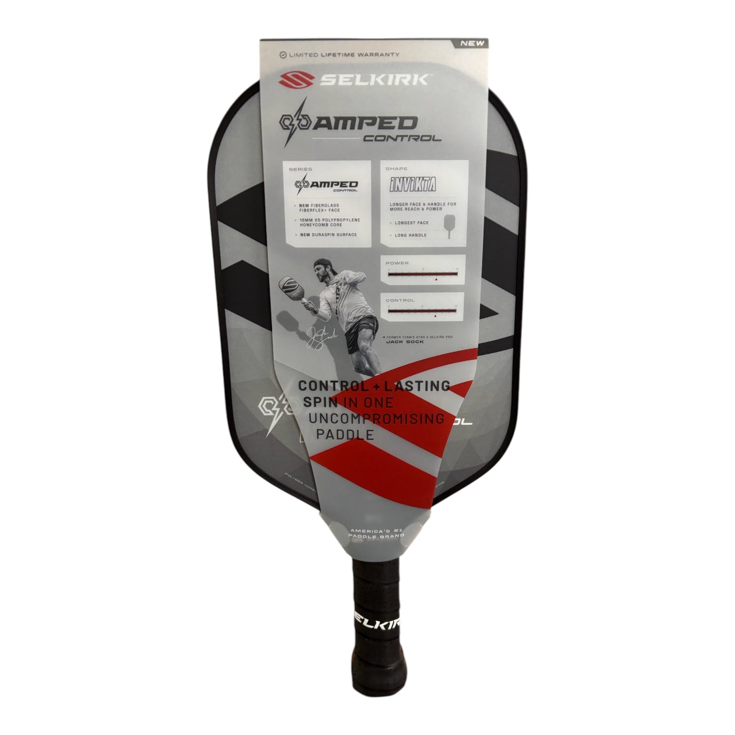 Selkirk Amped Control Invikta Lightweight Pickleball Paddle