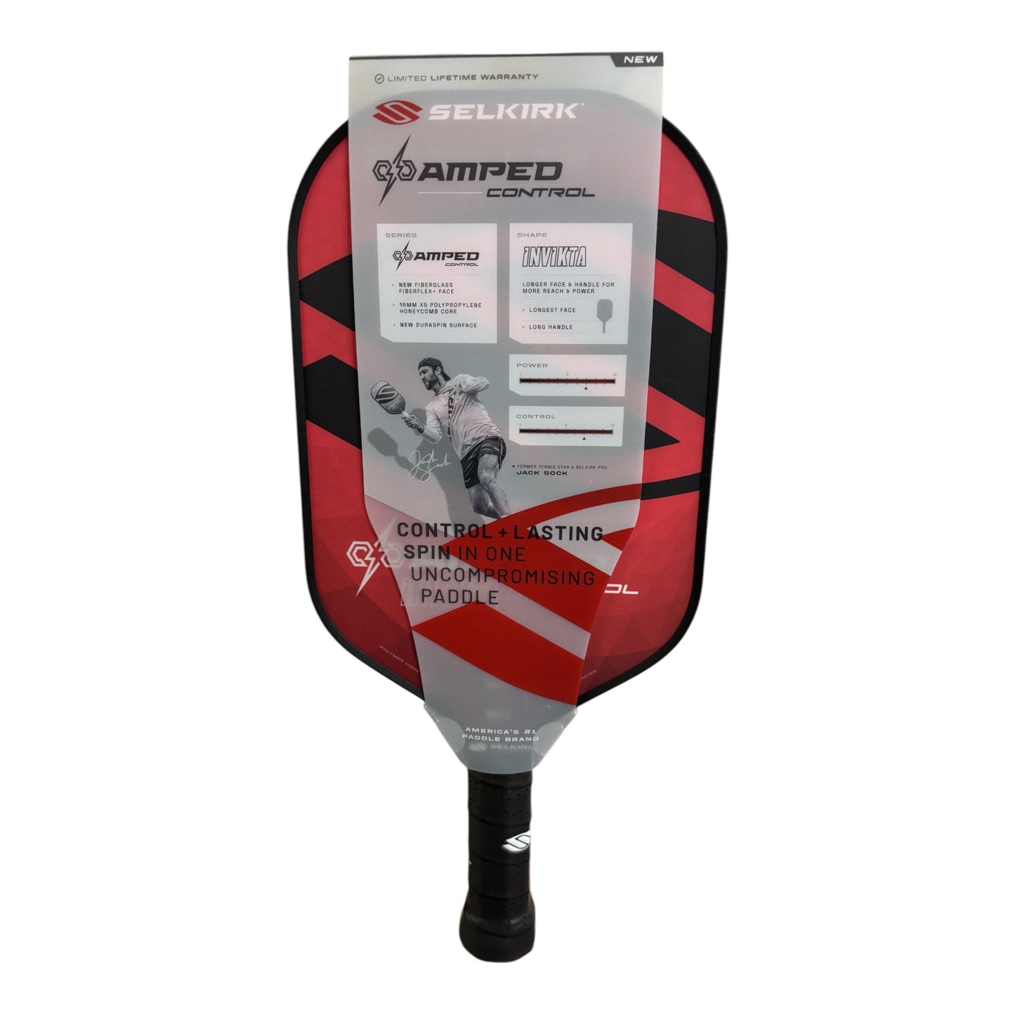 Selkirk Amped Control Invikta Lightweight Pickleball Paddle