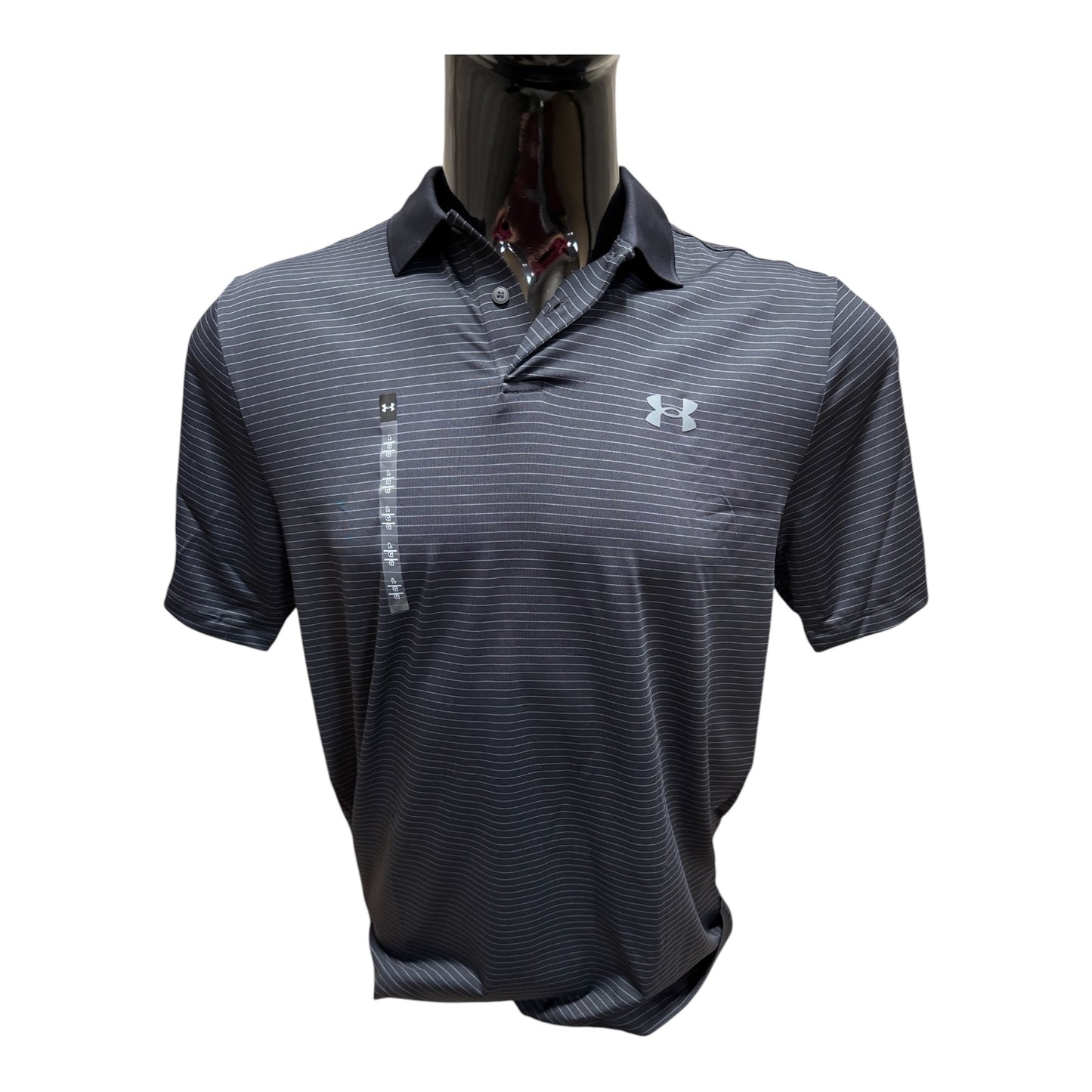 UnderArmour Match Play Striped Polo
